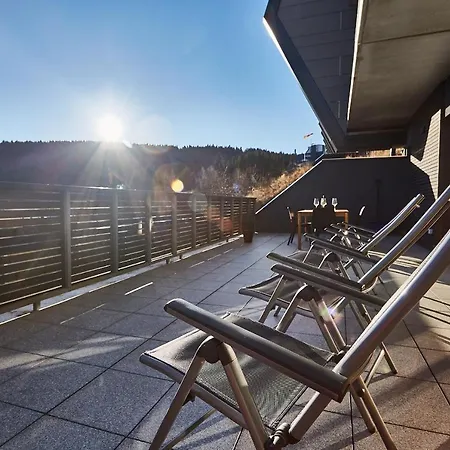 Mountain Apartments Klinovec Hexagon Loučná pod Klínovcem Esterno foto