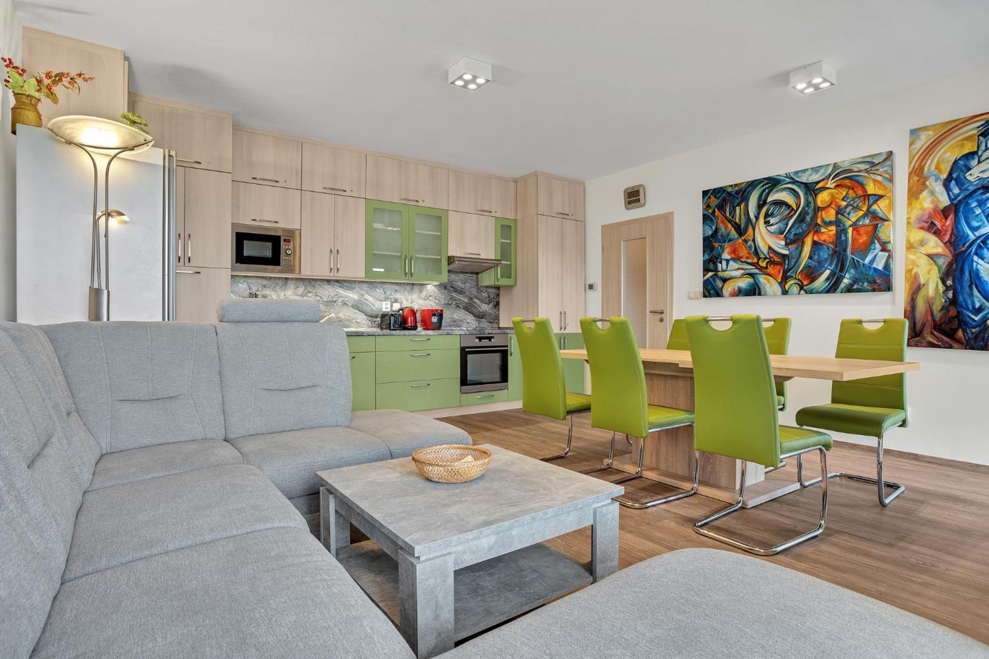 Mountain Klinovec Hexagon Apartment Loucna pod Klinovcem